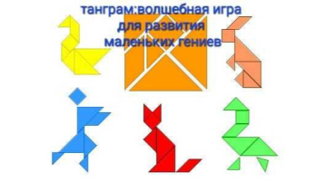 Игра "Танграм" Игра "Танграм".